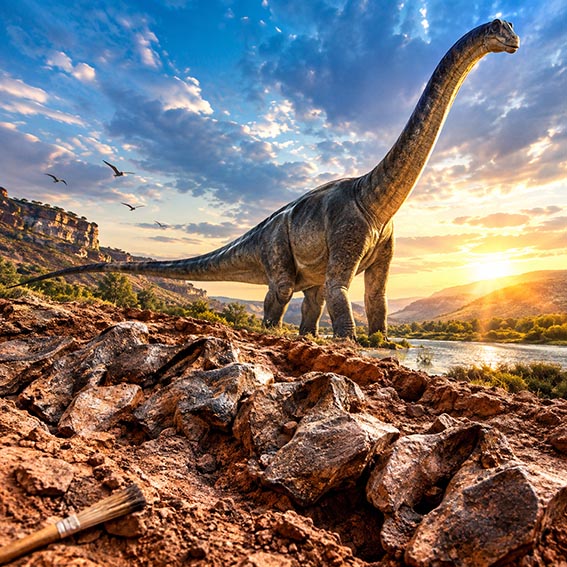 El gigante de 25 metros que apareció en Teruel
